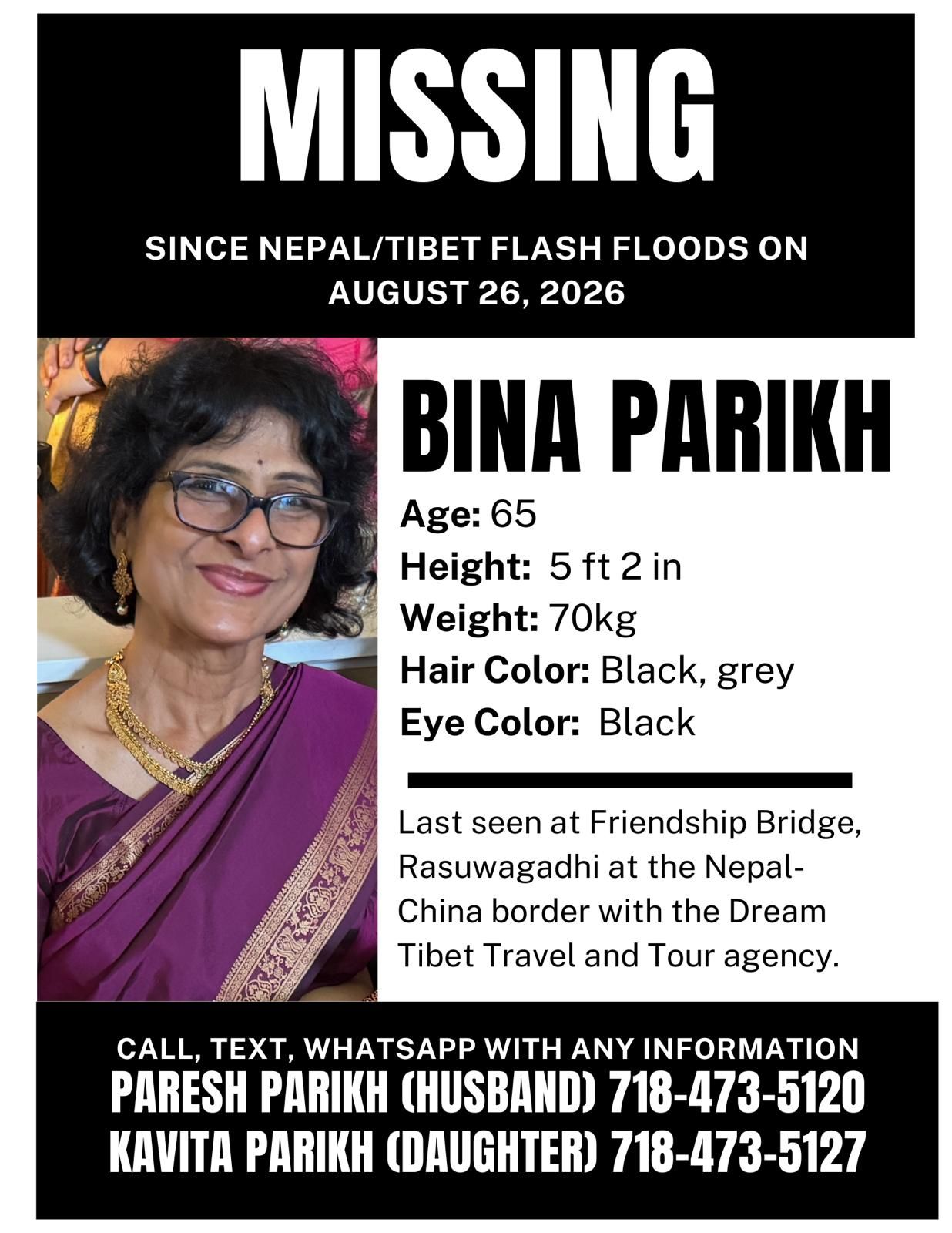 BINA P PARIKH